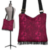 Grape Red Wine Pattern Print Crossbody bags-grizzshop