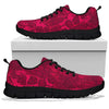 Grape Red Wine Pattern Print Sneaker Shoes For Men Women-grizzshop