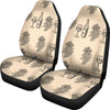 Grape Wine Pattern Print Universal Fit Car Seat Covers-grizzshop