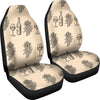 Grape Wine Pattern Print Universal Fit Car Seat Covers-grizzshop