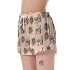 Grape Wine Pattern Print Women's Shorts-grizzshop