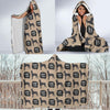 Great Dane Pattern Print Hooded Blanket-grizzshop