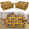 Great Dane Print Pattern Loveseat Cover-grizzshop