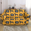 Great Dane Print Pattern Loveseat Cover-grizzshop