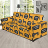 Great Dane Print Pattern Sofa Covers-grizzshop