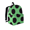 Green And Black Polka Dot Backpack-grizzshop