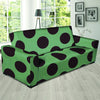 Green And Black Polka Dot Sofa Cover-grizzshop