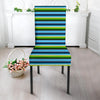 Green And Blue Mexican Baja Chair Cover-grizzshop