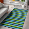 Green And Blue Mexican Baja Floor Mat-grizzshop