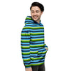 Green And Blue Mexican Baja Men's Hoodie-grizzshop