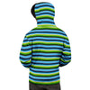 Green And Blue Mexican Baja Men's Hoodie-grizzshop