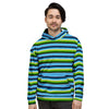 Green And Blue Mexican Baja Men's Hoodie-grizzshop