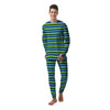 Green And Blue Mexican Baja Men's Pajamas-grizzshop