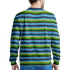 Green And Blue Mexican Baja Men's Sweatshirt-grizzshop