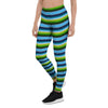 Green And Blue Mexican Baja Women's Leggings-grizzshop