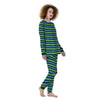 Green And Blue Mexican Baja Women's Pajamas-grizzshop