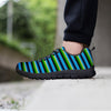 Green And Blue Mexican Baja Women's Sneakers-grizzshop