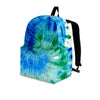 Green And Blue Tie Dye Backpack-grizzshop