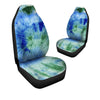 Green And Blue Tie Dye Car Seat Covers-grizzshop