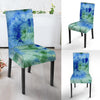 Green And Blue Tie Dye Chair Cover-grizzshop