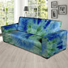 Green And Blue Tie Dye Sofa Cover-grizzshop