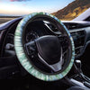 Green And Blue Tie Dye Steering Wheel Cover-grizzshop