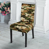 Green And Brown Camouflage Print Chair Cover-grizzshop