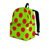 Green And Red Polka Dot Backpack-grizzshop