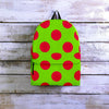 Green And Red Polka Dot Backpack-grizzshop