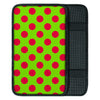 Green And Red Polka Dot Car Console Cover-grizzshop