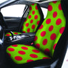 Green And Red Polka Dot Car Seat Covers-grizzshop