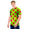 Green And Red Polka Dot Men T Shirt-grizzshop