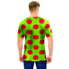 Green And Red Polka Dot Men T Shirt-grizzshop