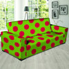 Green And Red Polka Dot Sofa Cover-grizzshop