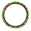 Green And Red Polka Dot Steering Wheel Cover-grizzshop