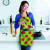 Green And Red Polka Dot Women's Apron-grizzshop