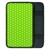 Green And White Polka Dot Car Console Cover-grizzshop