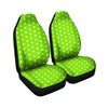 Green And White Polka Dot Car Seat Covers-grizzshop