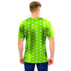 Green And White Polka Dot Men T Shirt-grizzshop