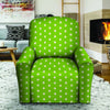 Green And White Polka Dot Recliner Cover-grizzshop