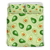 Load image into Gallery viewer, Green Avocado Pattern Print Duvet Cover Bedding Set-grizzshop