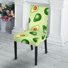 Green Avocado Patttern Print Chair Cover-grizzshop