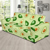 Green Avocado Patttern Print Sofa Covers-grizzshop