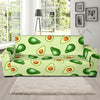 Green Avocado Patttern Print Sofa Covers-grizzshop