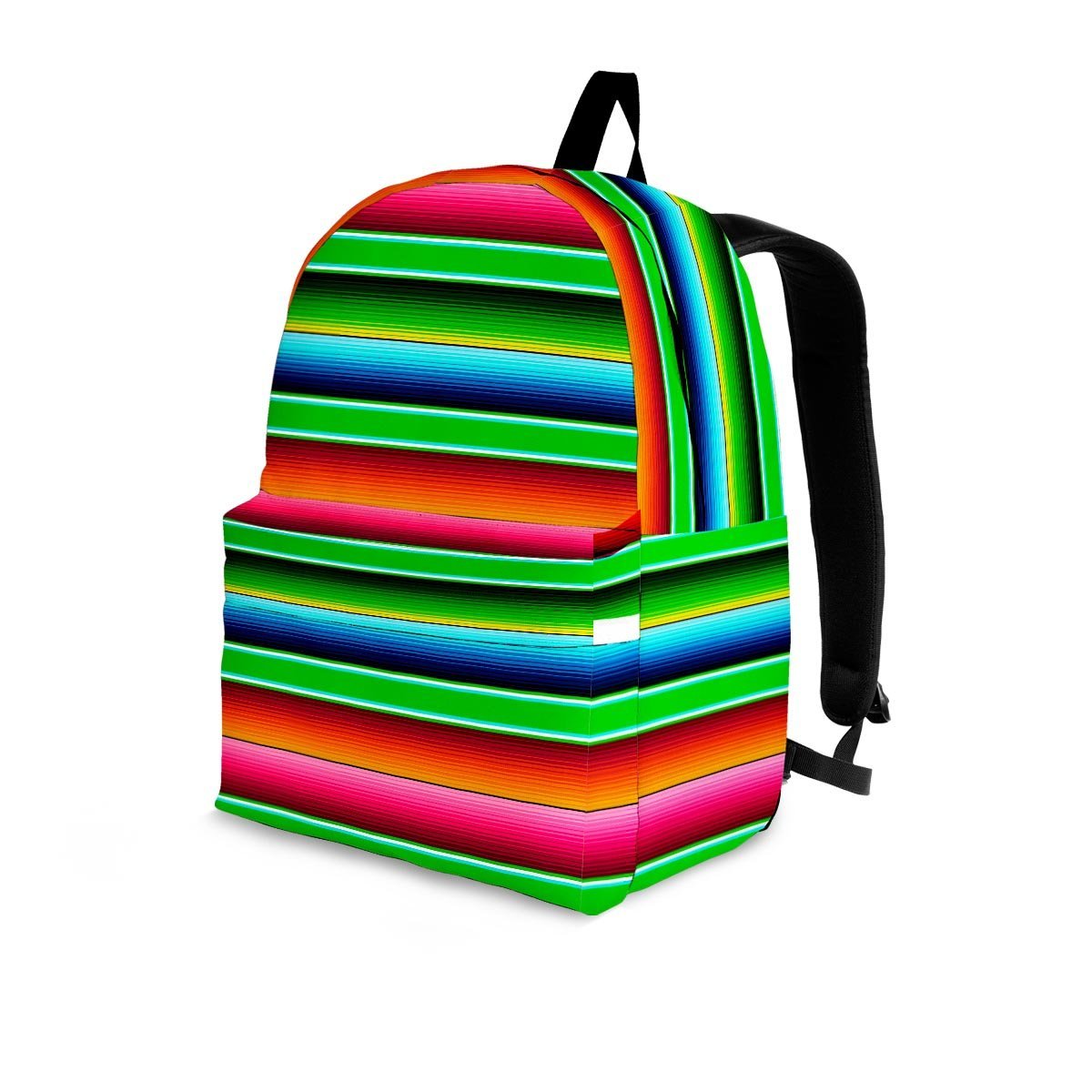 Green Baja Serape Backpack-grizzshop