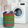 Green Baja Serape Laundry Basket-grizzshop