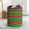 Green Baja Serape Laundry Basket-grizzshop