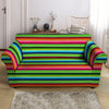 Green Baja Serape Loveseat Cover-grizzshop