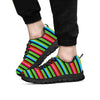 Green Baja Serape Men's Sneakers-grizzshop