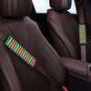 Green Baja Serape Seat Belt Cover-grizzshop